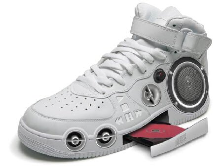 nike shoes with speakers
